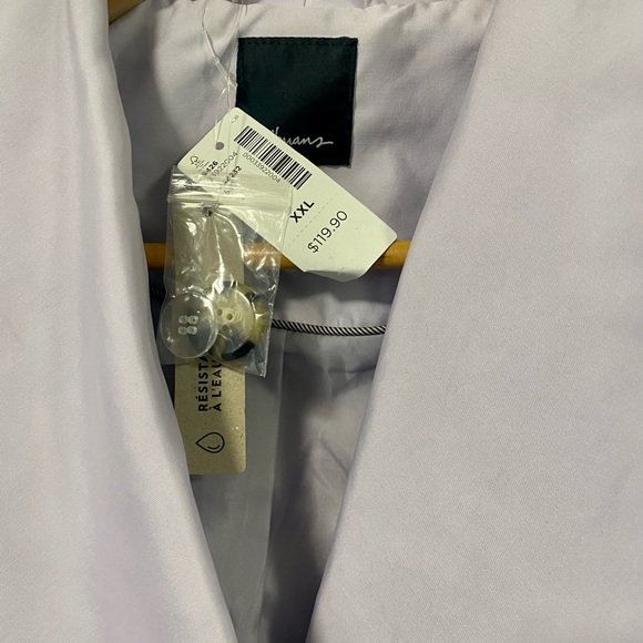 Lavender coloured Spring trench coat. - Picture 2 of 2